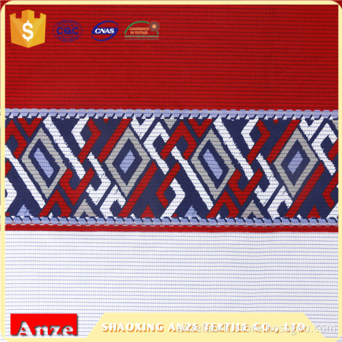 Factory direct supply striped Yarn Dyed print fabric